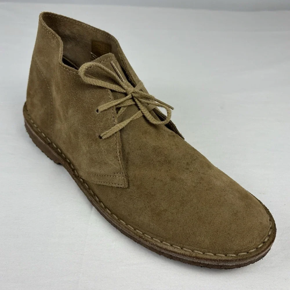 J. Crew MacAlister Suede Leather Desert Chukka Boots Crepe Sole 10M Italy